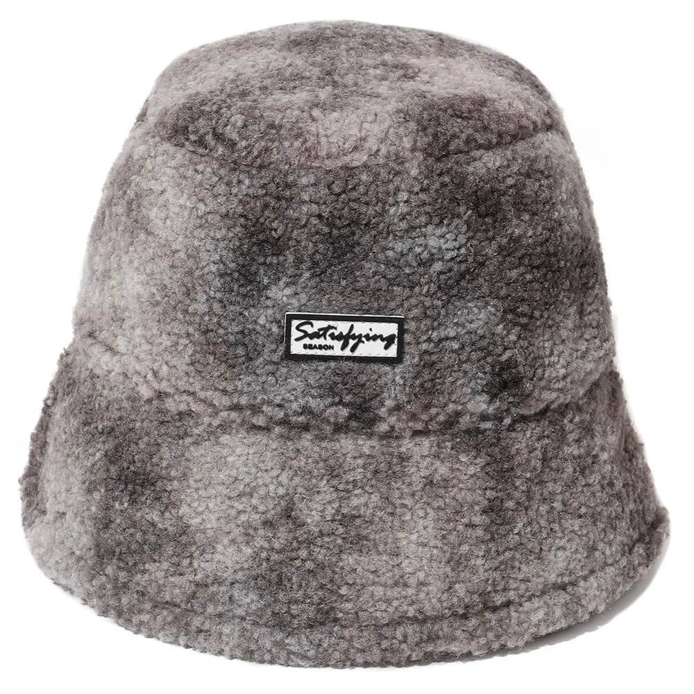 

Women's Winter Warm Cashmere Hats Plus Cashmere Bucket Hats For Women To Shade The Beanie Fisherman Cap Thickened Panama Hats