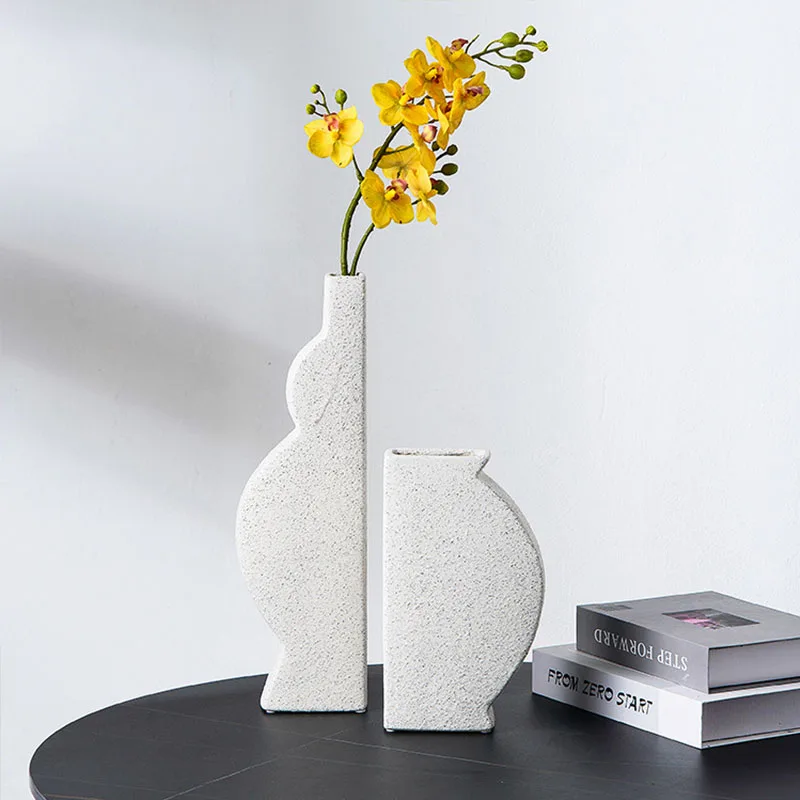 Креативная матовая керамическая ваза для цветов из французского фарфора