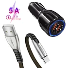 Зарядный кабель QC 3,0 для Samsung A20E, A40, A50, A5, A7 2017, Huawei P30, P20 lite, Mate 30, 20