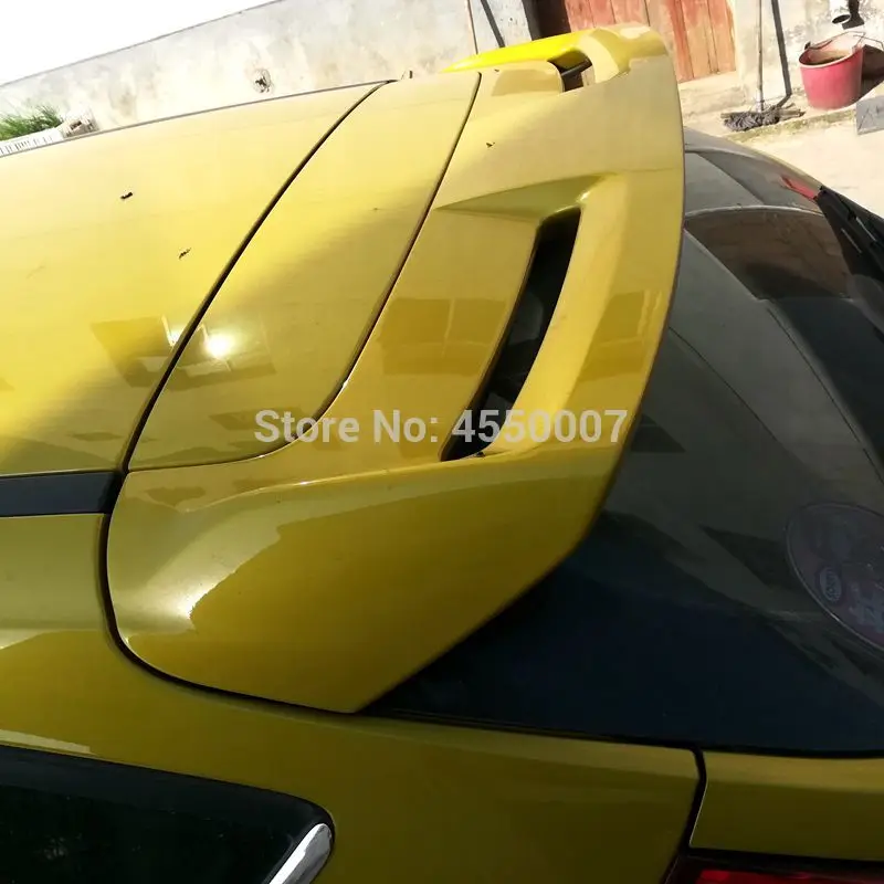 Модификация автомобиля Большой спойлер для ford focus Хэтчбек 2013 2014 2015 2016 2017 с ABS