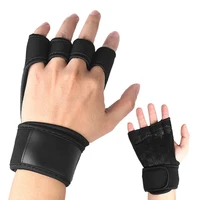 weight lifting training gloves women men fitness sports body building gym hand palm grips sports wrist guard support protector