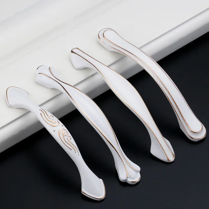 KK &amp FING дверные ручки из алюминиевого сплава простые выдвижные ящики шкаф