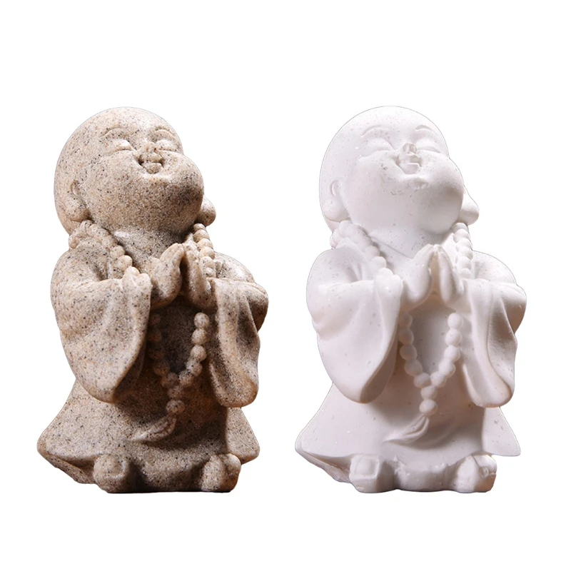 Орнамент из смолы для аквариума минималистичные украшения Будды аквариумные