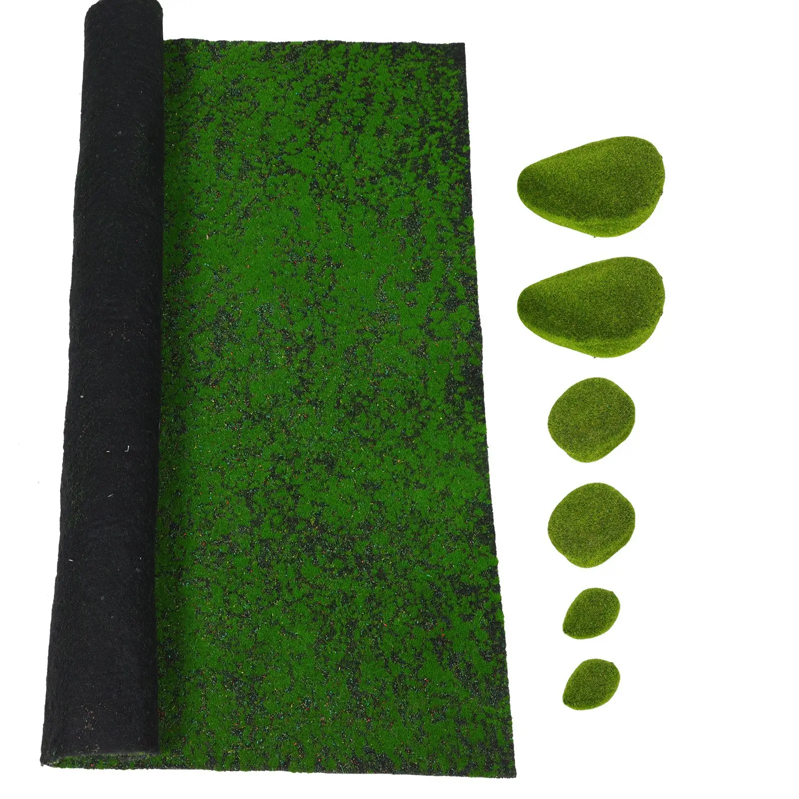 

1 Set Artificial Moss Mat Plant Wall Fake Grass Turf For Garden Moss Green False Micro Landscape Bonsai Decor Material Lawn Turf