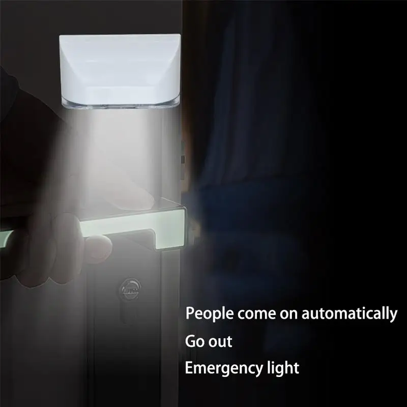 

LED Motion Sensor Light Battery Operated Wireless Wall Lamp Night Light No Glare Corridor Closet LED Cabinet Door Light