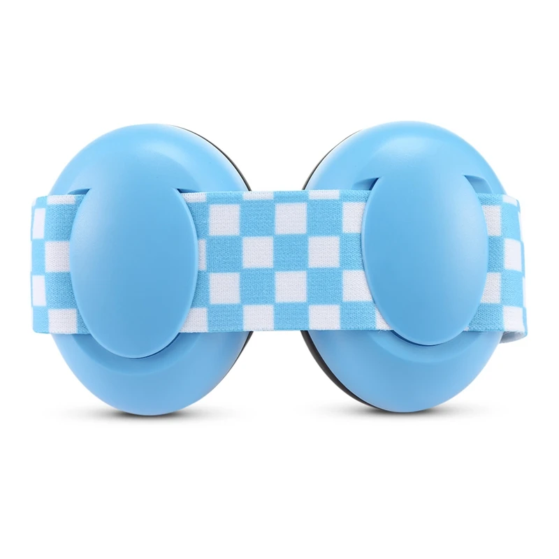 Наушники детские, с эластичным ремешком, шумоизоляционные, синего цвета, 1 пара от AliExpress WW