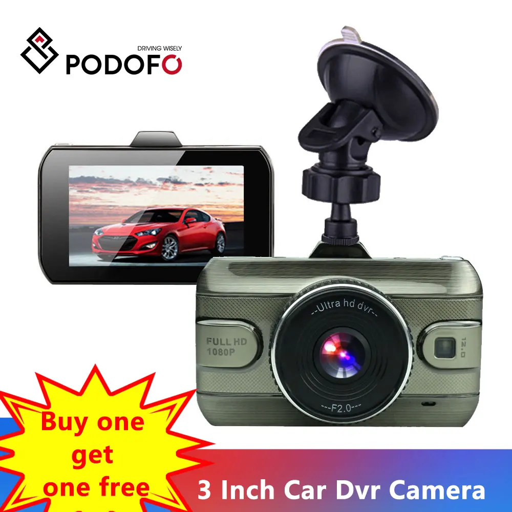 Podofo 3 &quotАвтомобильные видеорегистраторы видео Регистраторы регистратор Камера G