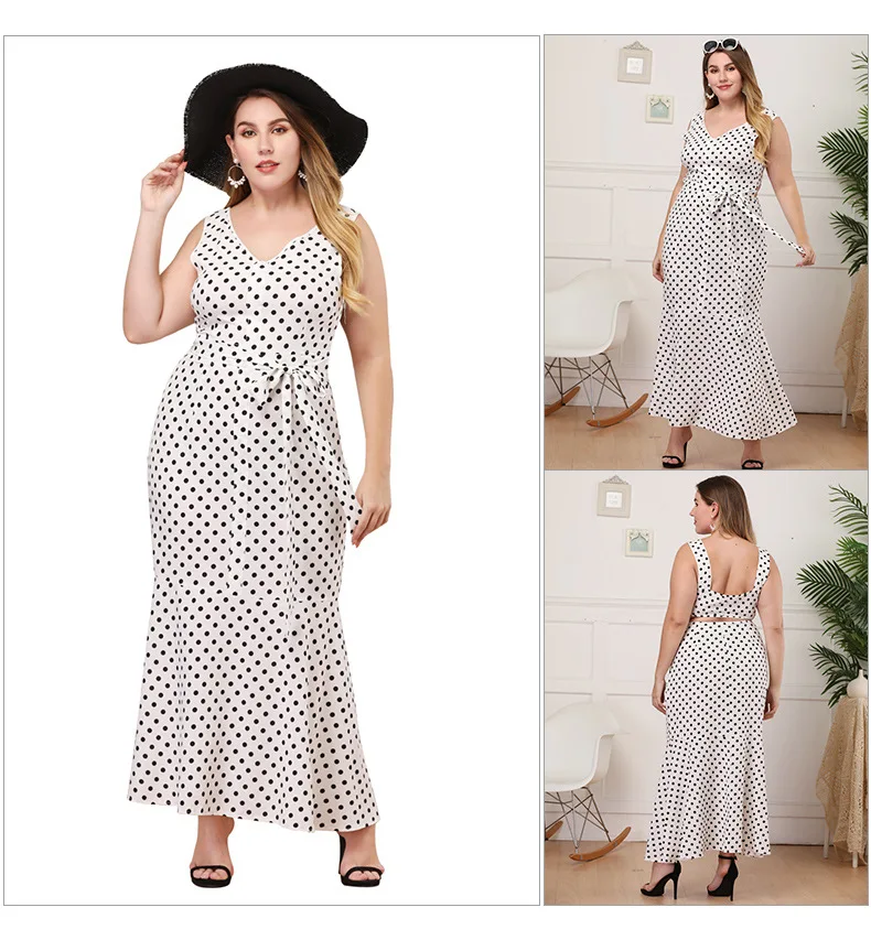 060 более размеры женское летнее платье длиной до лодыжки толстая ткань L XL XXL 3XL 4XL V