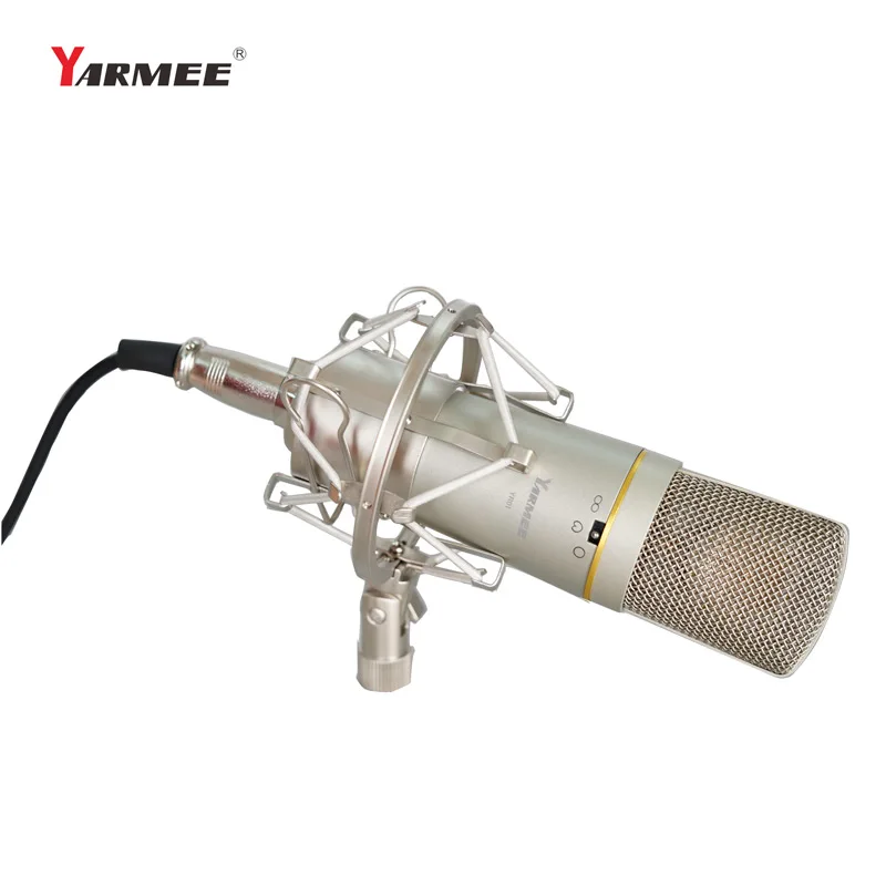Профессиональный микрофон YARMEE XLR конденсаторный кардиоидный студийный