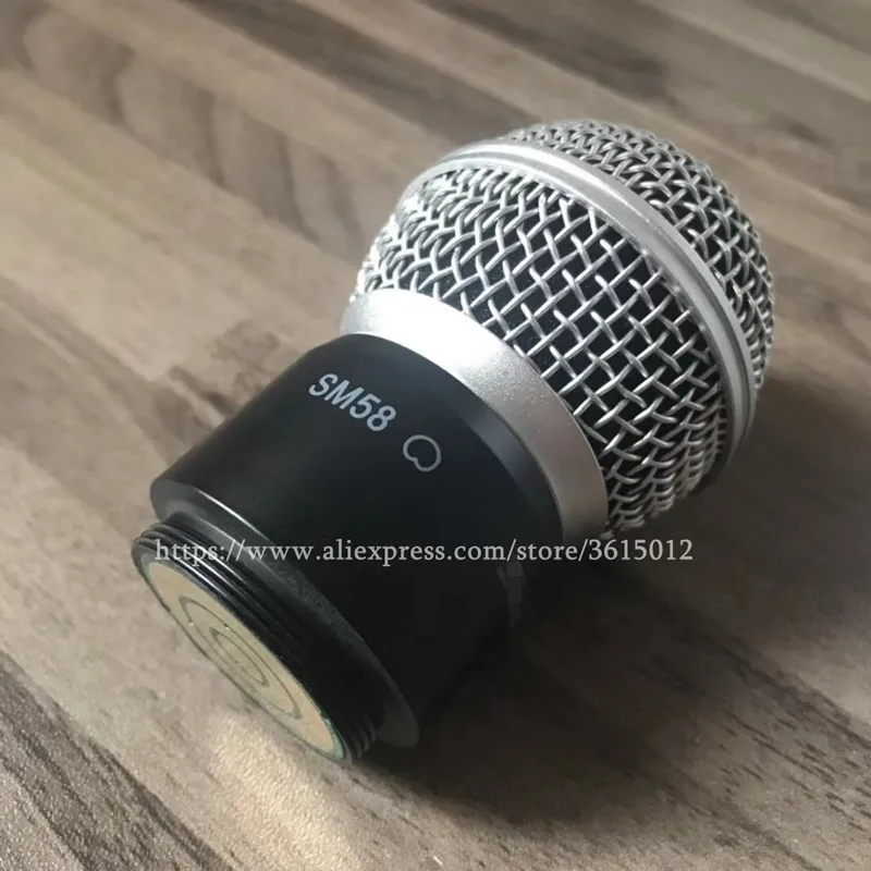 SM58 Замена картриджа Капсульная головка для микрофонной системы Shure для SM58 BETA58 BETA58A PGX4 SLX4 беспроводные микрофонные микрофоны - Цвет: SM58