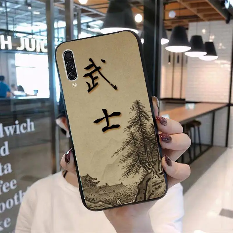 

Japanese Bushido Samurai Phone Case For Samsung Galaxy M10 20 30 A 40 50 70 71 6S A2 A6 A9 2018 J7 CORE PLUS STAR S10 5G C8