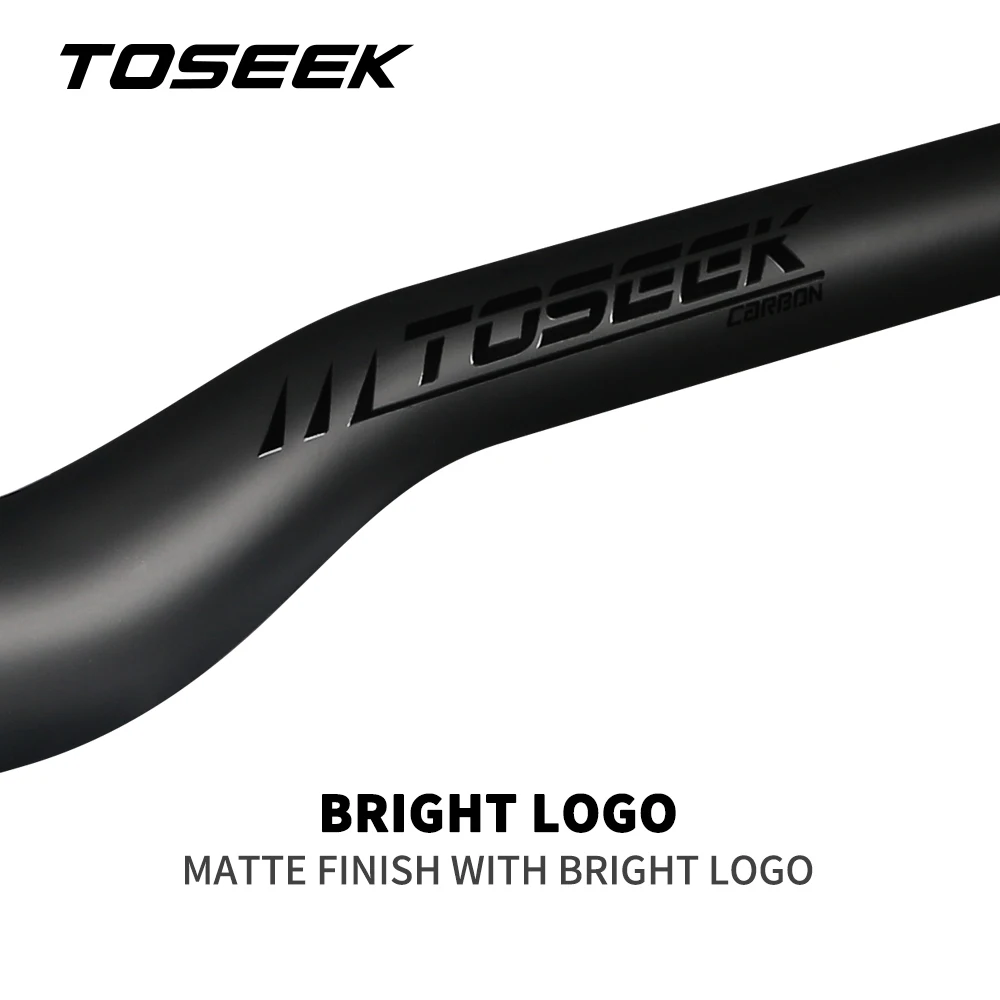 Велосипедный руль TOSEEK 31 8*580-720/740/760 мм матовый черный аксессуары для горного