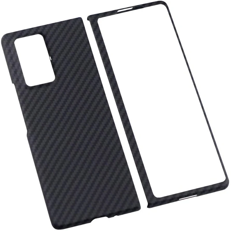 

Уникальный легкий чехол из углеродного волокна для мобильного телефона, совместимый с Sam-sung Z Fold2, Прямая поставка