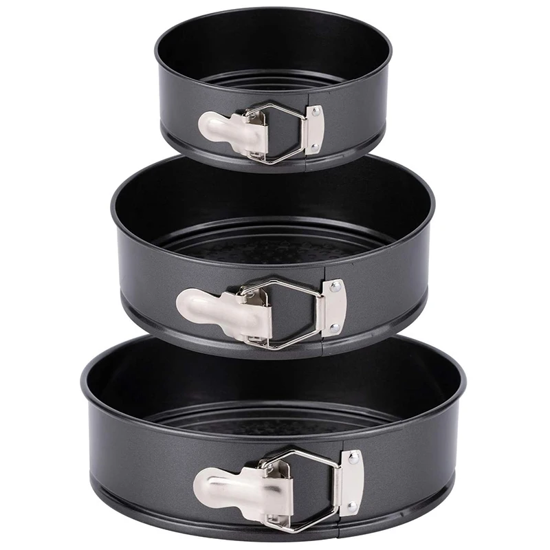

Non-Stick Springform Pan Cheesecake Pan Cake Pans Sets For Baking Leakproof Baking Set - Removable Bottom
