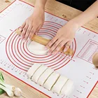 Кухня Аксессуары Гаджеты большой силиконовый коврик для выпечки лист тесто для пиццы с антипригарным покрытием Приготовление выпечки инструменты Кухня посуда расходные материалы