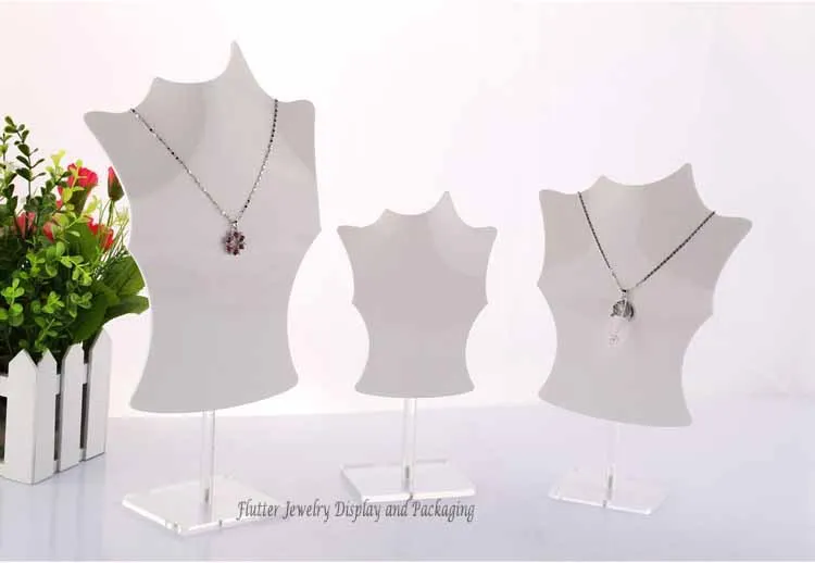 3 шт./компл. модное акриловое Ожерелье демонстрационный Манекен Держатель для