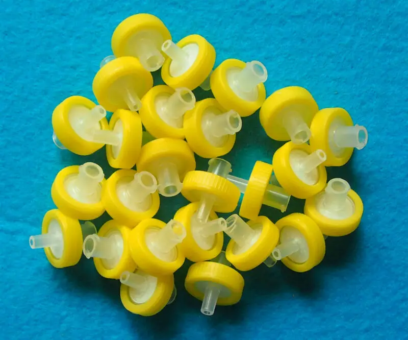 

25pcs/Bag Syringe Filter OD=13MM,0.22 Micron,Made From PES, Disposable