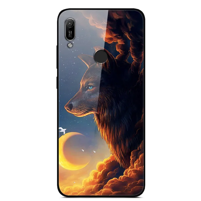 For Coque Huawei P Smart Plus Tempered Glass Case Soft Bumper Hard Funda For Huawei P Smart Plus 2019 2018 P Smart Z Phone Case