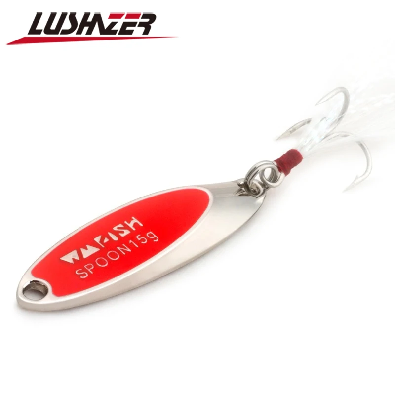 Бесплатная доставка рыболовная приманка ложка металлическая наживка 7 5 г 20 для