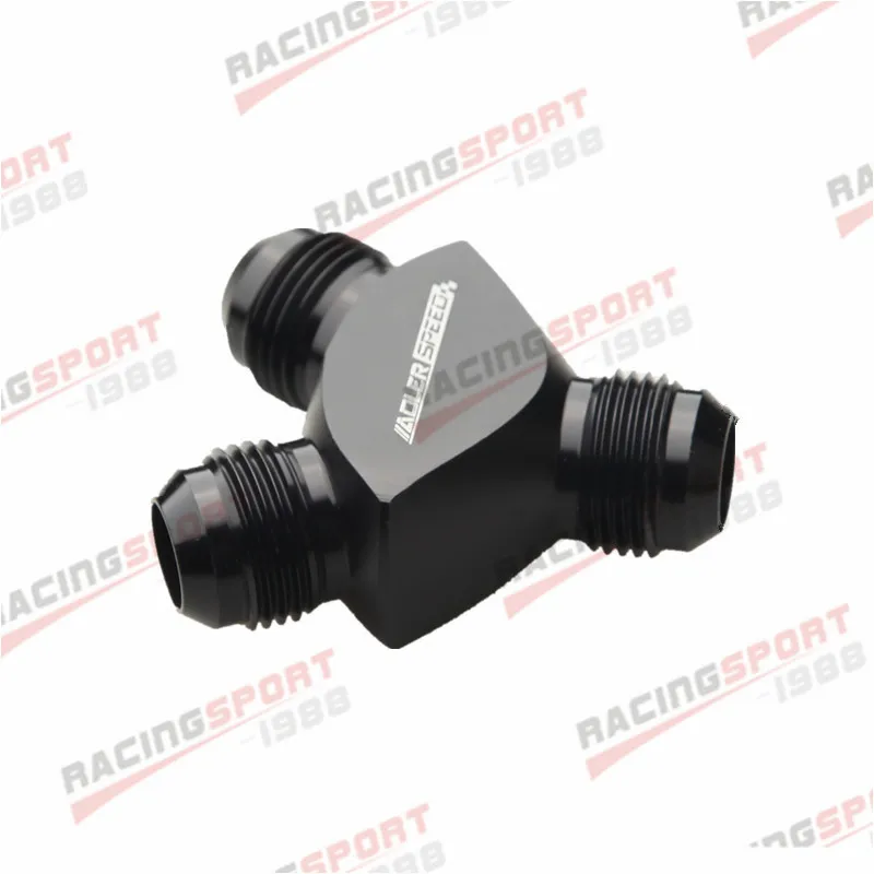 10AN AN 10 AN10 Y Блок адаптер фитинги черный/синий|adapter fitting|an 10an fittings black |