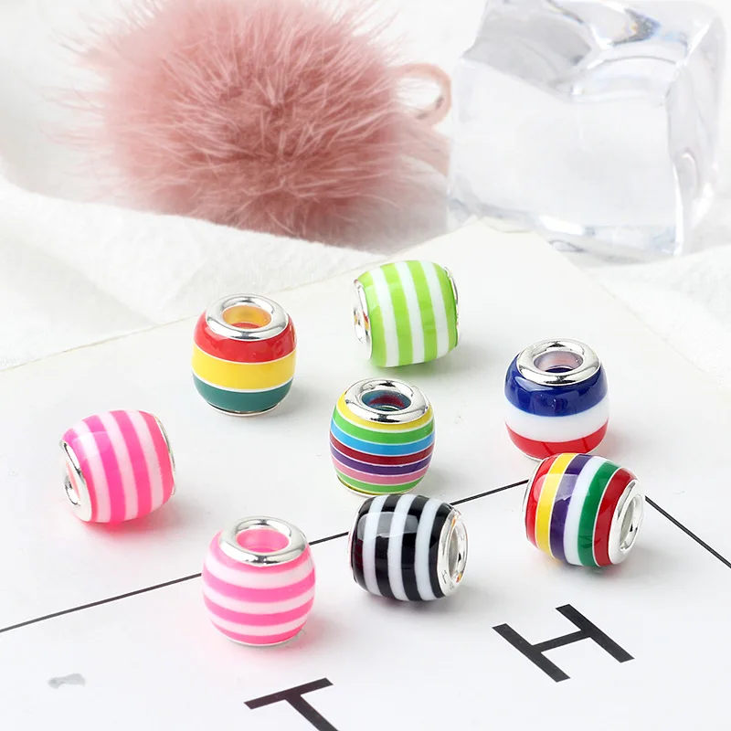 Бусины из муранского металла в форме трубки 5 шт. | Украшения и аксессуары