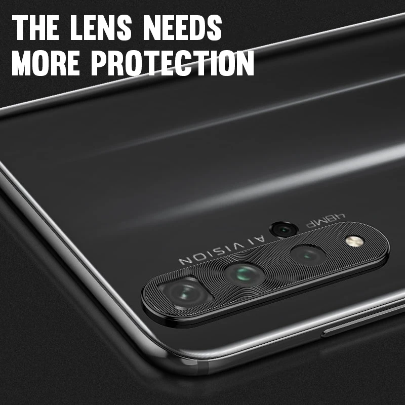Защита объектива камеры для huawei Honor 20 Pro Алюминиевый защитный чехол для huawei Honor 10i 20i 20 Lite металлическая защита