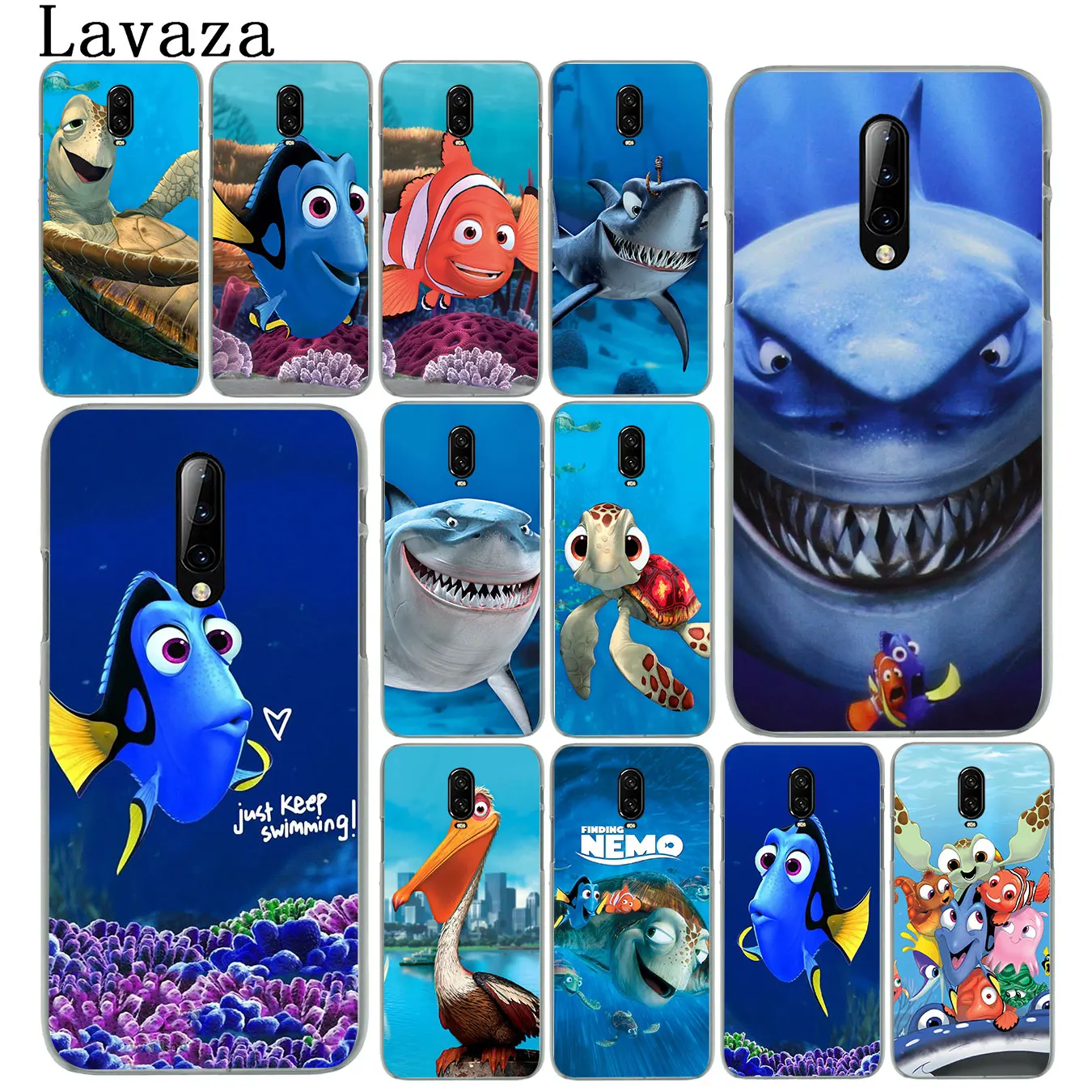 Жесткий пластиковый Чехол для мобильного телефона Finding Nemo Marlin Dory Nem чехол Oneplus 7 7T