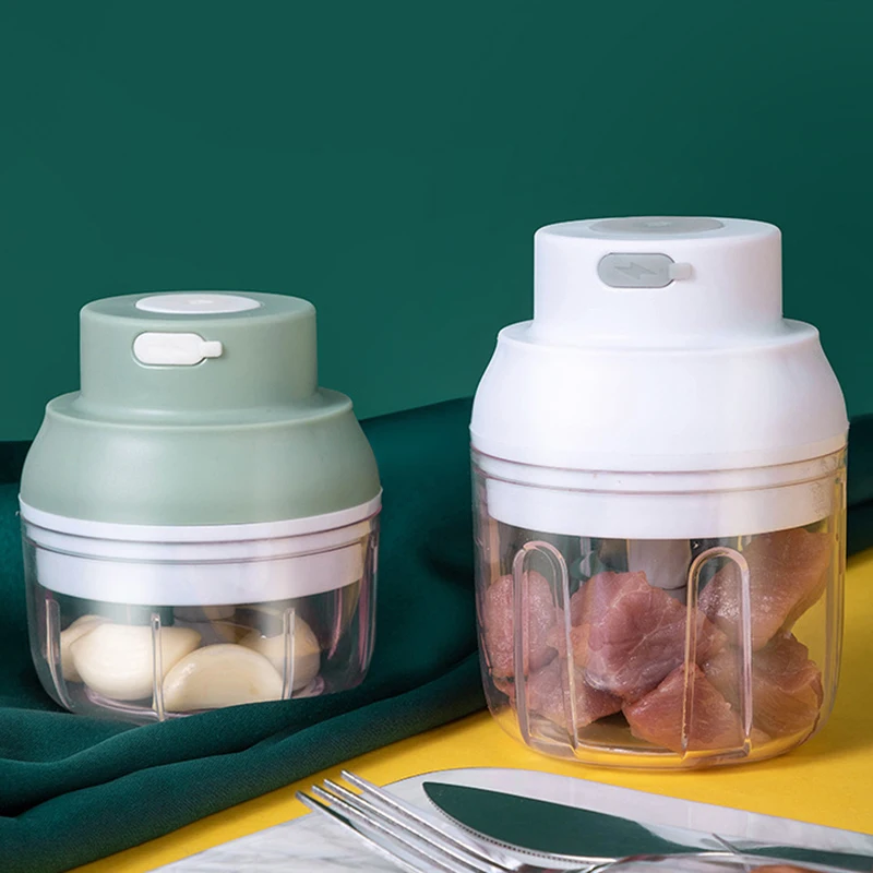 

Electric Mini USB Wireless Garlic Masher Vegetable Grinder Portable Meat Grinder Electric food Garlic Machine kitchen Tools