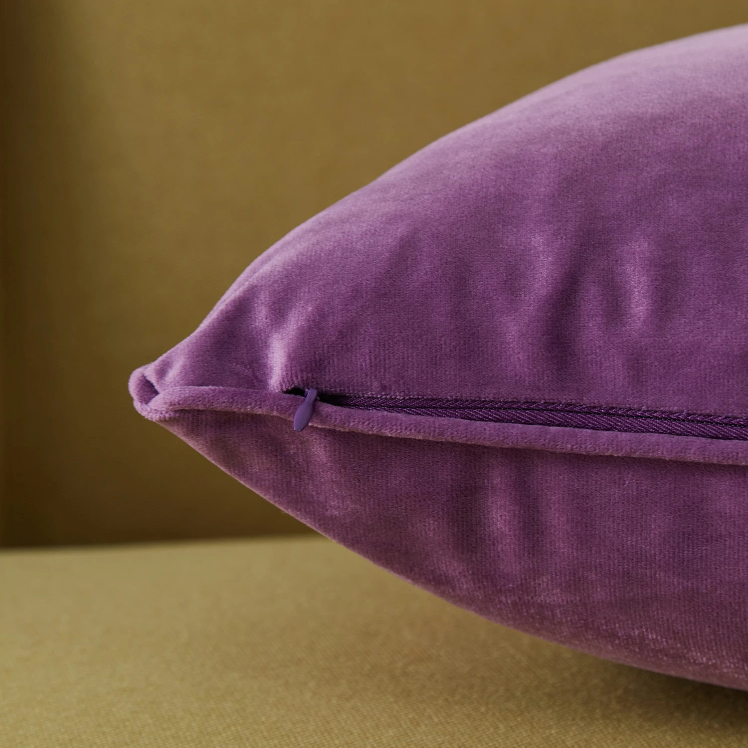 Фиолетовый Мягкая Плюшевая стильная бархатная Наволочка на подушку Наволочки