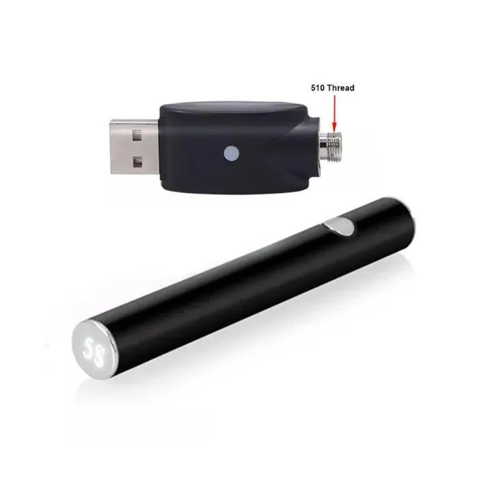Батарея Mjtech 510 Thread батарея VV с зарядным устройством электронная сигарета