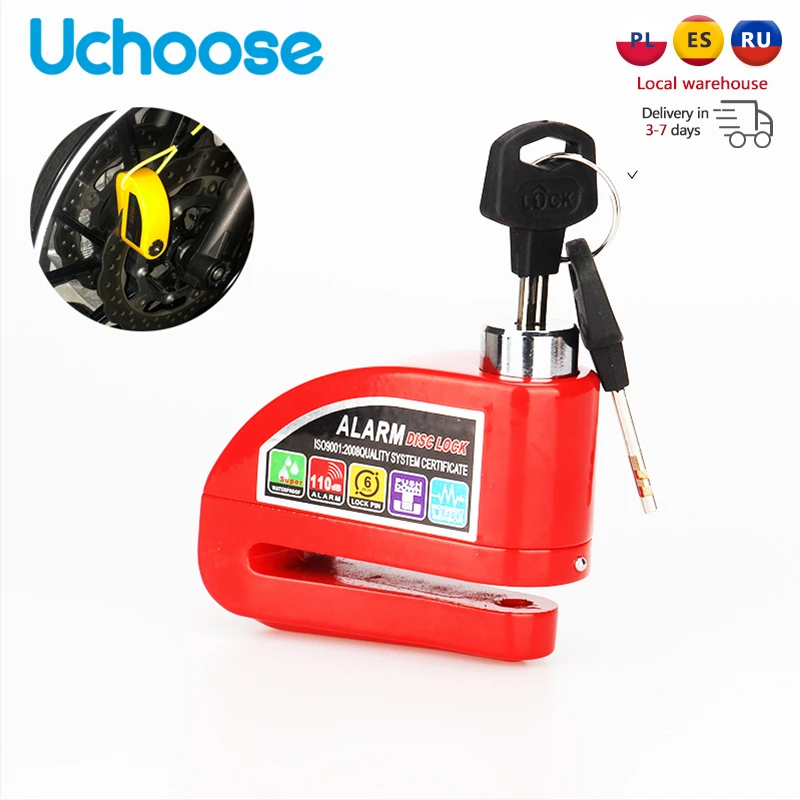 Велосипед скутер алюминиевый сплав сигнализация Блокировка колеса дисковый