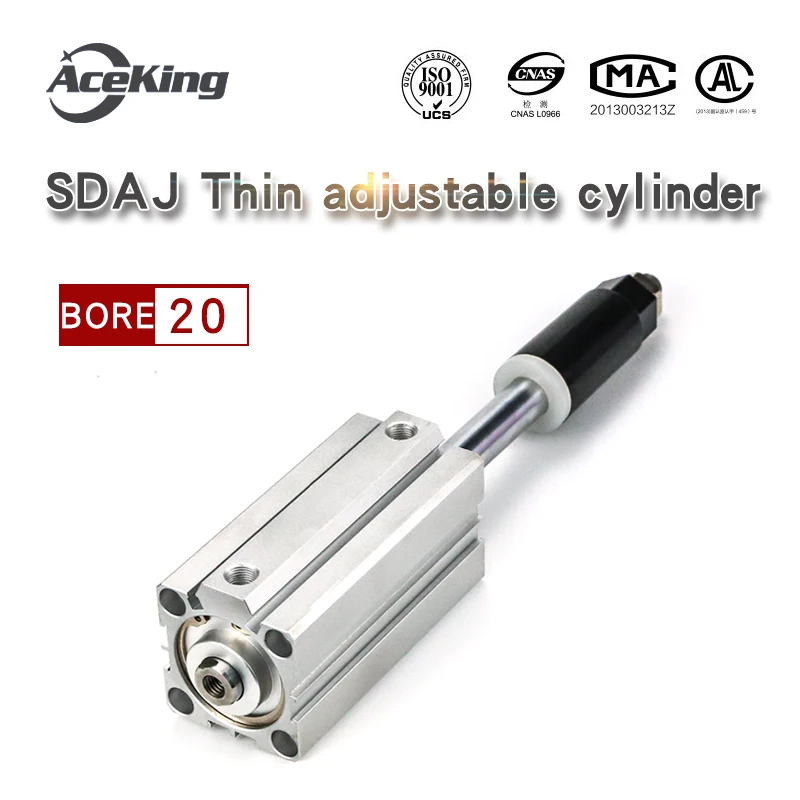 

SDAJ Adjustable stroke thin cylinder SDAJ20X20/30/40/50/75/100-20/30/50-S-B SDAJ20X20-20 SDAJ20X30-20 SDAJ20X40-30 SDAJ20X50-30