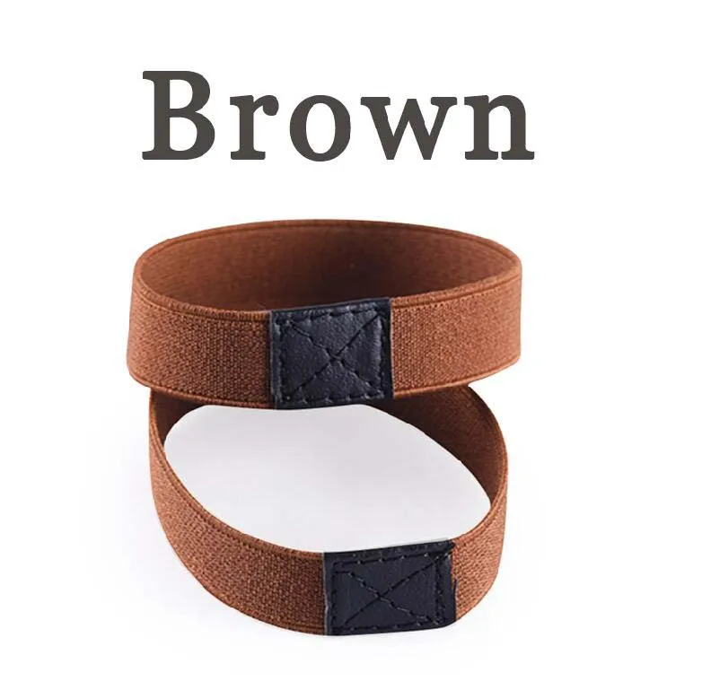 Brown Elino/высокие эластичные туфли из искусственной кожи; нескользящие туфли с ремешками для девушек и женщин; свободные туфли на высоком каблуке и плоской подошве; 1 пара обуви; однотонные шнурки с ремешками - Цвет: Brown