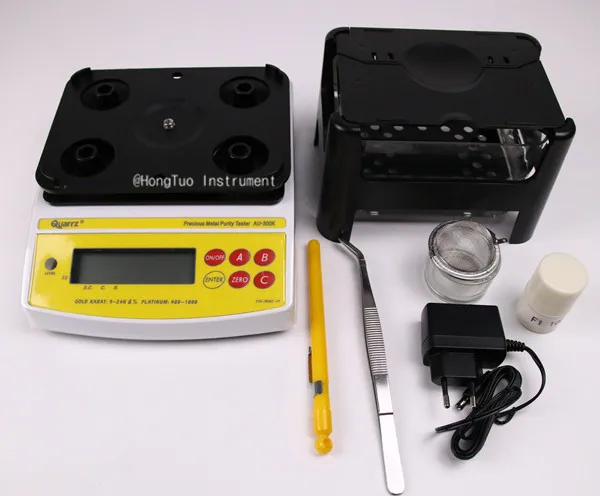 

AU-900K Leading Manufacturer Gold Assaying Equipment , Gold Coin Tester , Density Meter for Gem Stones High Accuracy