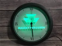 0G187 Massey Ferguson Tractor APP RGB 5050 LED Neon Light Signs Wall Clock