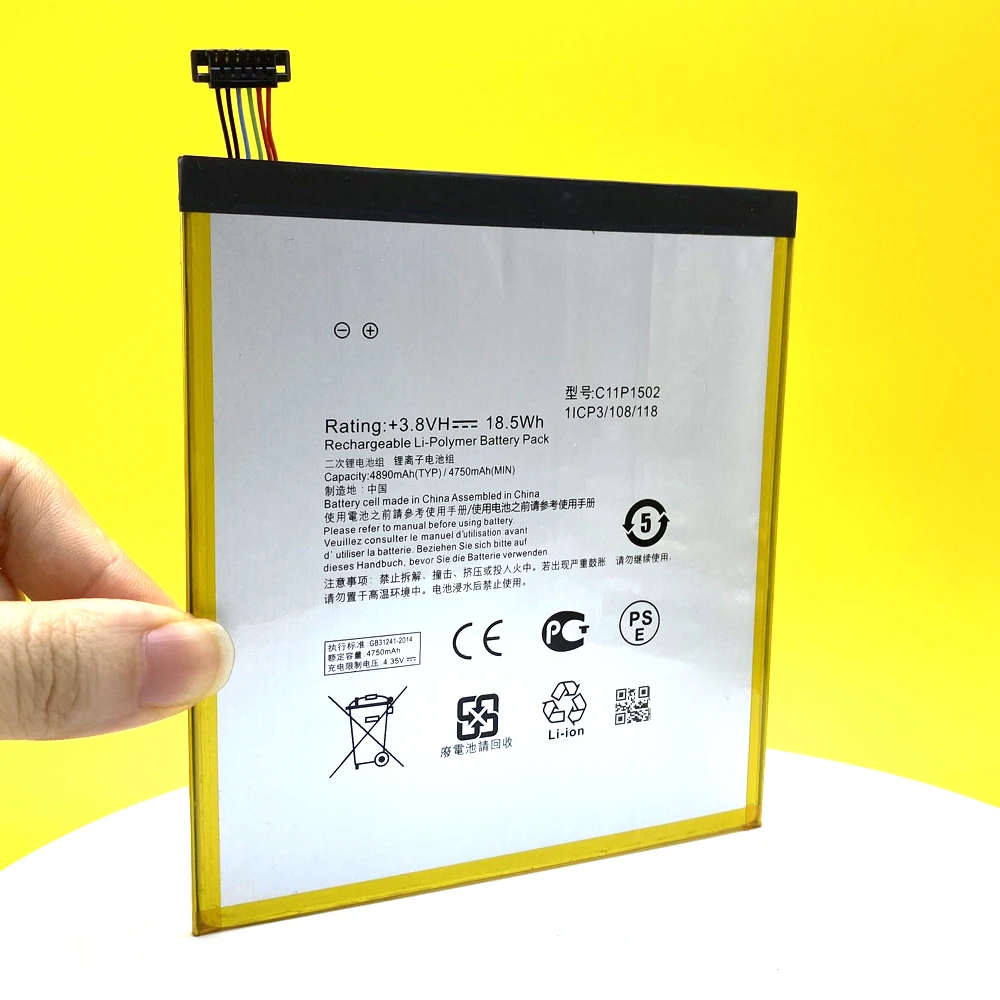 Bater&iacute;a C11P1502 para ASUS ZenPad 10, Z300C, Z300CL, Z300CG, nueva, 4890mAh, en stock-4