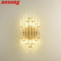 aosong crystal wall%c2%a0sconce lamp modern bedroom luxury gold led design balcony decorative for home indoor corridor