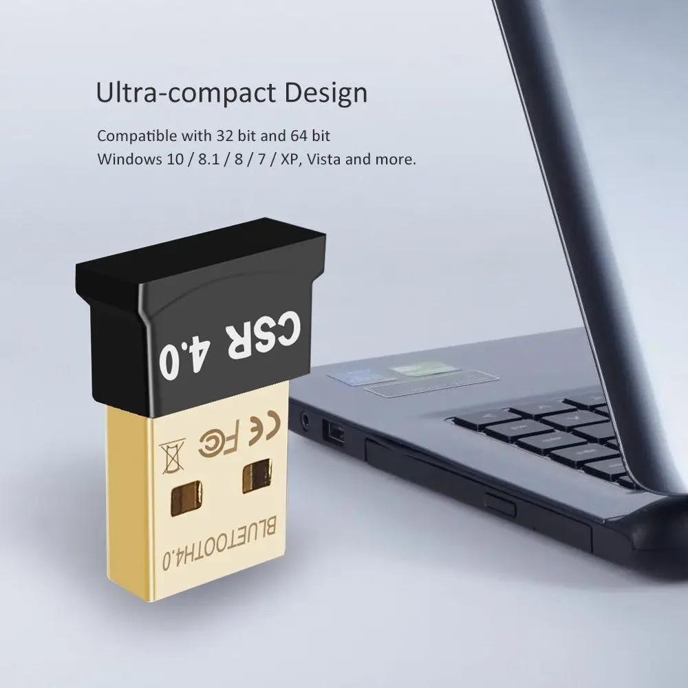 Адаптер ключа Bluetooth 4,0 BT 4,0 USB 2,0 CSR 4,0 для ПК ноутбука WIN XP 7 8 10