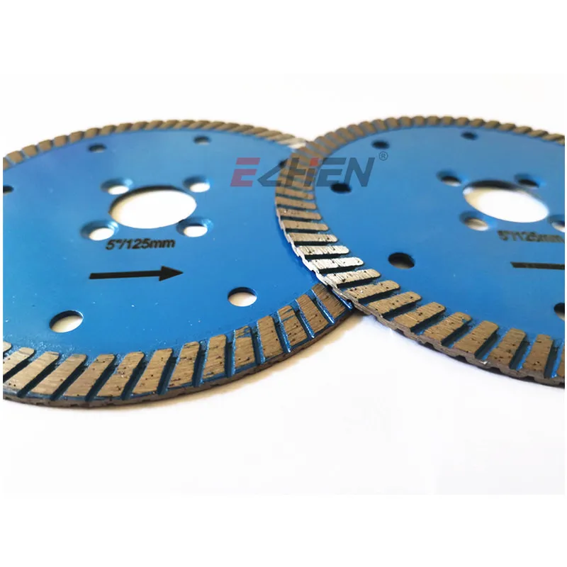 Хорошая резкость диаметр 125 мм или 5 дюймов турбо алмазная пила Лезвие резак для