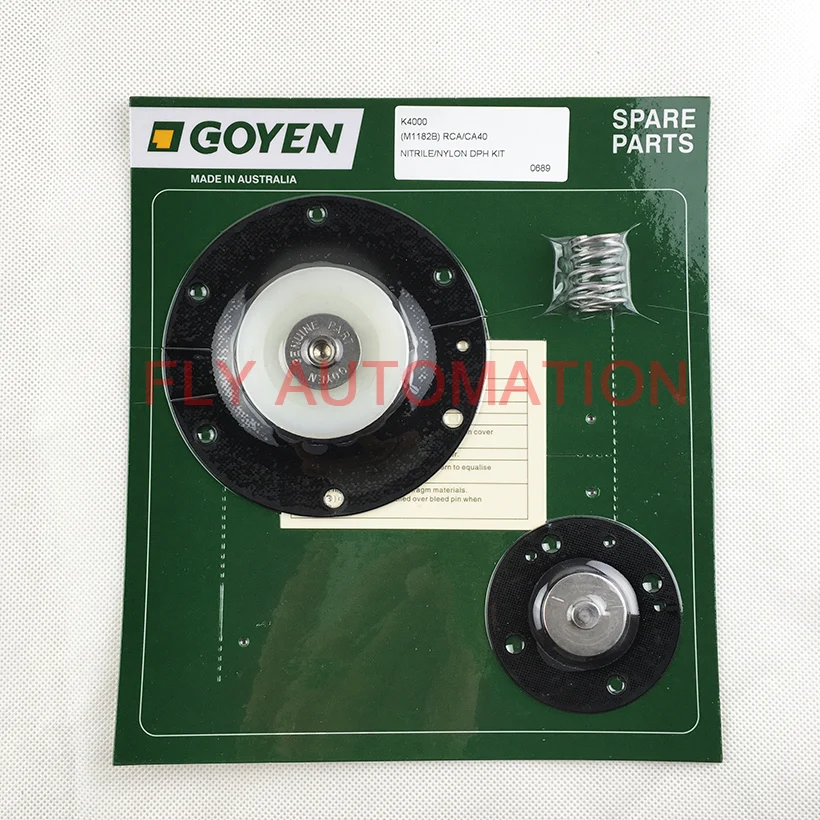 K4000 нитриловая K4007 Viton Goyen мембрана клапана CA40MM RCA40MM CA40FH ремонтные наборы