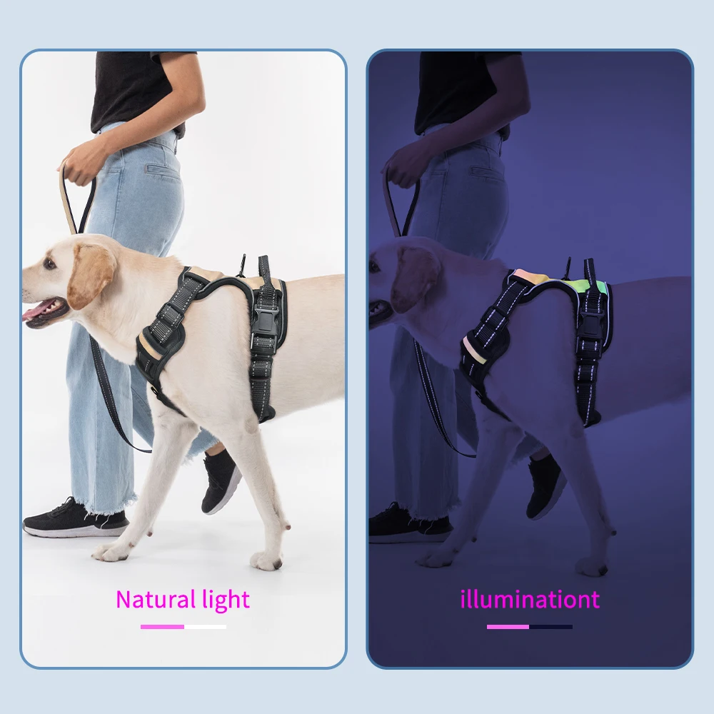 Светоотражающий Жилет для собак Feeko Ранняя Подвеска французского бульдога