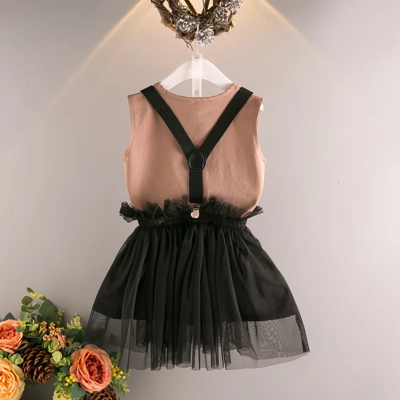 Комплект для девочек R &amp Z футболка с мультяшным принтом в Корейском стиле