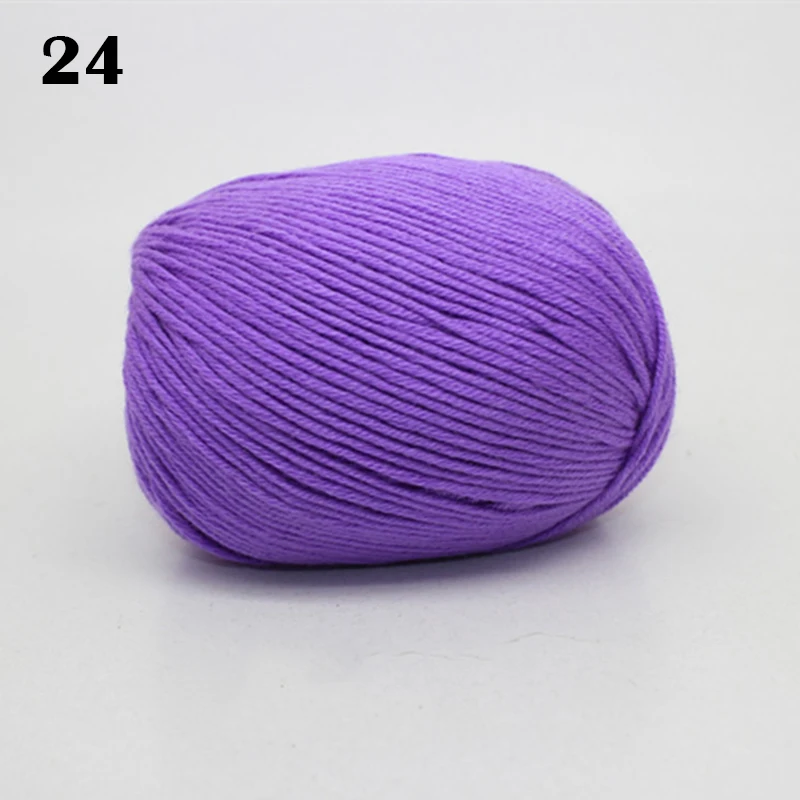 Мягкая натуральная гладкая детская кашемировая шелковая искусственная пряжа