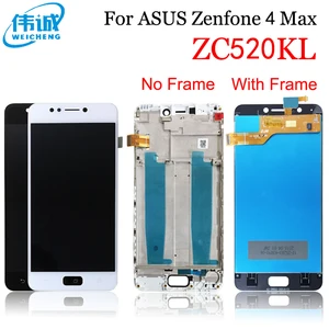 ЖК-дисплей для Asus Zenfone 4 Max ZC520KL сенсорный экран дигитайзер стекло в сборе с рамкой ZC520KL ASUS X00HD ЖК-дисплей