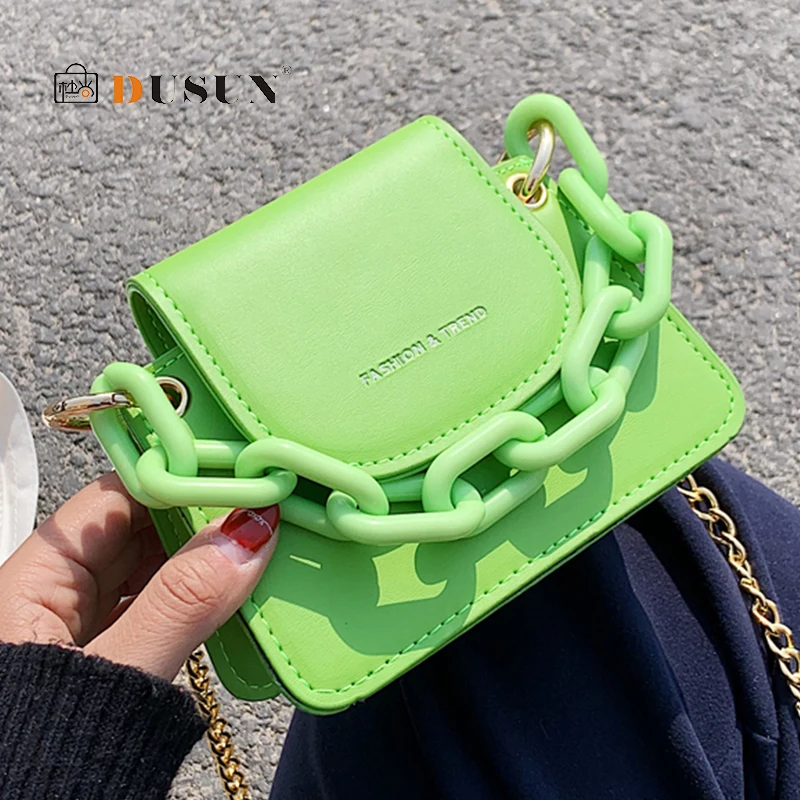 

Сумка-тоут квадратная Женская, однотонная дизайнерская сумочка на плечо из экокожи, клатч-мессенджер на цепочке, лето, 2020