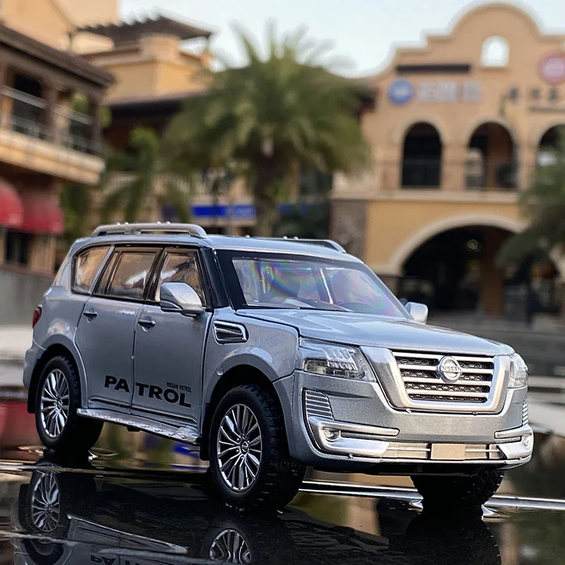 1:32 Nissan Patrol сиденье автомобиля имитационная модель внедорожный автомобиль сплав