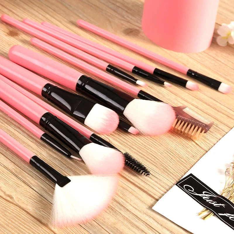 12 шт. набор кистей для макияжа|Аппликатор теней век| |