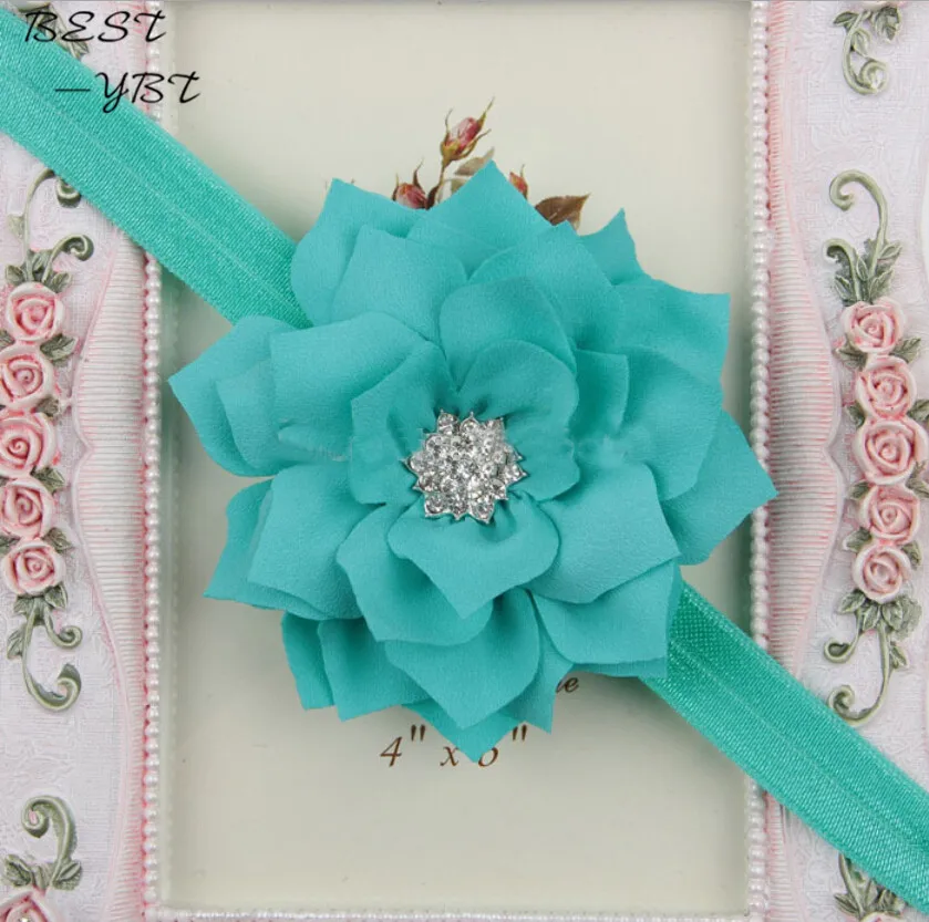 Женская эластичная повязка на голову с цветочным принтом узором аксессуары для