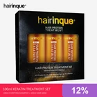 HAIRINQUE 12% Кератиновое лечение волос для выпрямления волос сглаживание мягких волос Восстановление поврежденных вьющихся волос набор для ухода за волосами 300 мл