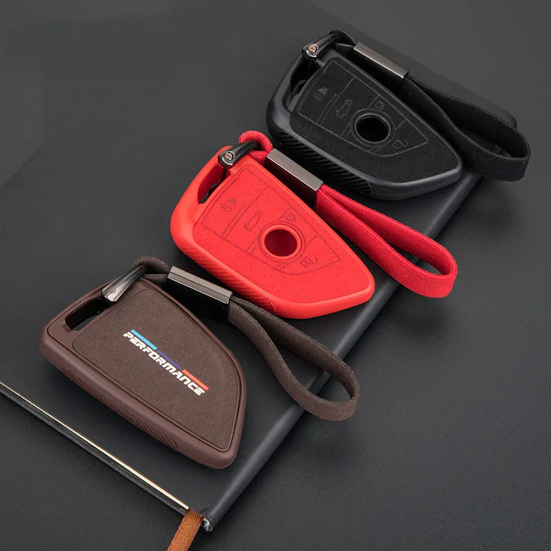 

Car Key Case Cover Key Bag For Bmw F20 G20 G30 X1 X3 X4 X5 G05 X6 Accessories TPU Car-Styling Holder Shell Keychain Protection